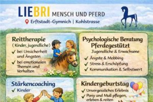 LieBri-Flyer Mensch Pferd